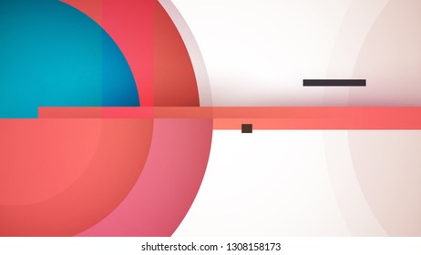 Abstract geometric background in modern layout minimalistic style. Creative colorful design concept wallpaper. Vector illustration.