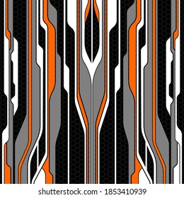 Abstrakter geometrischer Hintergrund. modernes Grafikdesign. Nahtlose Mustervektor. 