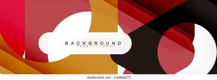 Abstract geometric background. Modern overlapping triangles. Unusual color shapes for your message. Business or tech presentation, app cover template