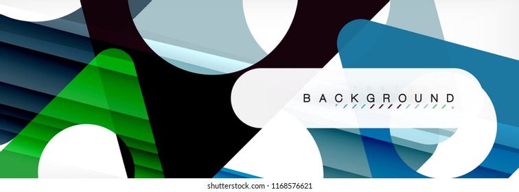 Resumo geométrico. Triângulos modernos sobrepostos. Formas de cor incomuns para sua mensagem. Apresentação de negócios ou técnica, modelo de capa de aplicativo