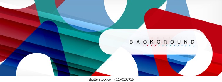 Fondo geométrico abstracto. Triángulos superpuestos modernos. Formas de color inusuales para el mensaje. Presentación empresarial o tecnológica, plantilla de portada de aplicaciones