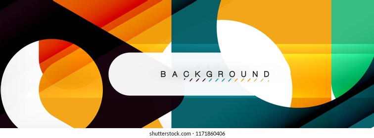 Resumo geométrico. Triângulos modernos sobrepostos. Formas de cor incomuns para sua mensagem. Apresentação de negócios ou técnica, modelo de capa de aplicativo