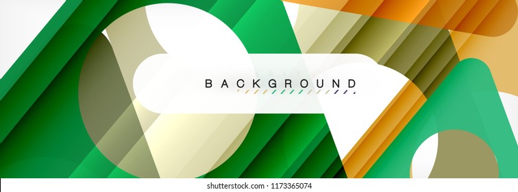 Abstract geometric background. Modern overlapping triangles. Unusual color shapes for your message. Business or tech presentation, app cover template