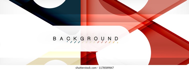 Resumo geométrico. Triângulos modernos sobrepostos. Formas de cor incomuns para sua mensagem. Apresentação de negócios ou técnica, modelo de capa de aplicativo