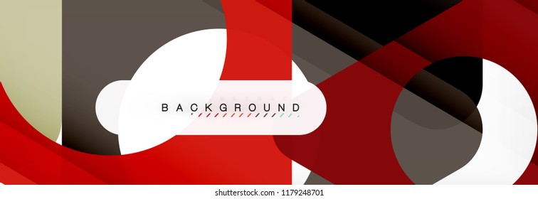Abstract geometric background. Modern overlapping triangles. Unusual color shapes for your message. Business or tech presentation, app cover template