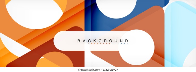 Fondo geométrico abstracto. Triángulos superpuestos modernos. Formas de color inusuales para el mensaje. Presentación empresarial o tecnológica, plantilla de portada de aplicaciones