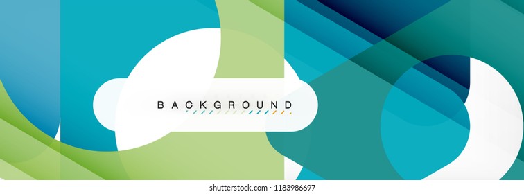 Fondo geométrico abstracto. Triángulos superpuestos modernos. Formas de color inusuales para el mensaje. Presentación empresarial o tecnológica, plantilla de portada de aplicaciones