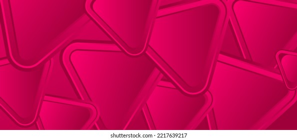 Abstract geometric background. Modern overlapping triangles