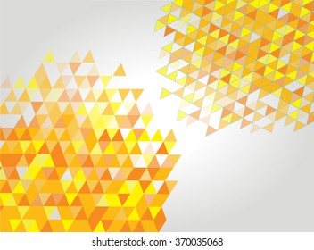 Abstract geometric background. Modern overlapping triangles