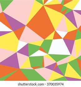 Abstract geometric background. Modern overlapping triangles