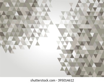 Abstract geometric background. Modern overlapping triangles