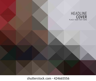Abstract geometric background.
Modern overlapping triangles.
flat vector multipurpose style.
annual report book cover layout.
business branding concept.