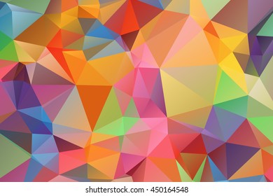 Abstract geometric background. Modern overlapping triangles