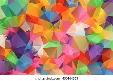 Abstract geometric background. Modern overlapping triangles