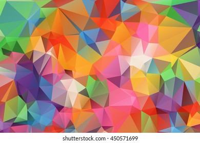 Abstract geometric background. Modern overlapping triangles