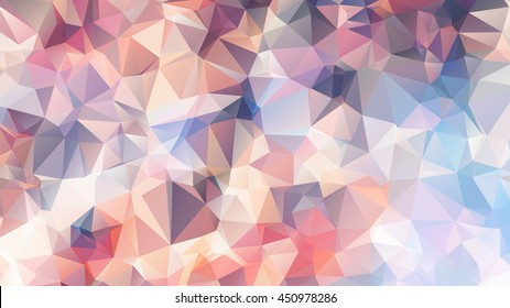 Abstract geometric background. Modern overlapping triangles