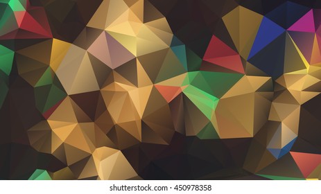 Abstract geometric background. Modern overlapping triangles