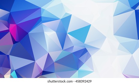 Abstract geometric background. Modern overlapping triangles