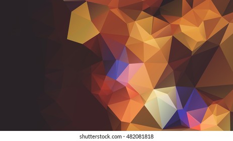 Abstract geometric background. Modern overlapping triangles
