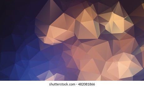 Abstract geometric background. Modern overlapping triangles