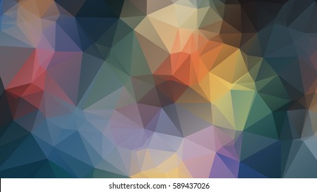 Abstract geometric background. Modern overlapping triangles