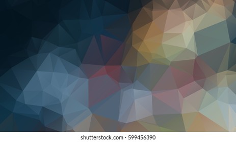 Abstract geometric background. Modern overlapping triangles .