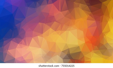 Abstract geometric background. Modern overlapping triangles .