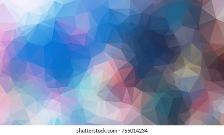 Abstract geometric background. Modern overlapping triangles .