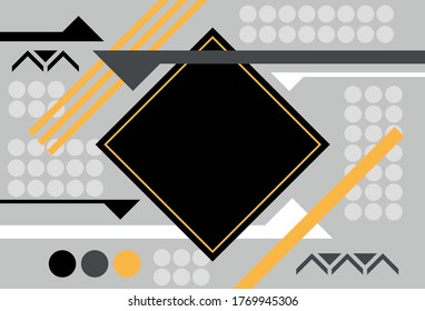 Abstract geometric background. Modern print design.Vector design simple  lines, squares,triangles,circles mosaic background.
