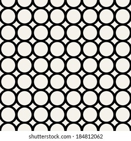 Abstract, geometric background, modern seamless pattern, wrapping paper, 60s, 70s fashion style, black and white trendy fabric, simple ornaments, template, layout, sketch, tissue samples for design