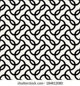 Abstract, geometric background, modern seamless pattern, wrapping paper, 60s, 70s fashion style, black and white trendy fabric, simple ornaments, template, layout, sketch, tissue samples for design