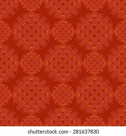 Abstract geometric background, modern seamless pattern, retro style creative ornament, colorful vector wallpaper, wrapping paper, 1950s, 1960s, 1970s fashion style, template, layout for design