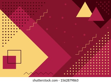 Abstract geometric background with modern shape