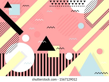 Abstract geometric background with modern shape