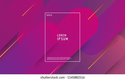 Abstract geometric background. Modern vector design illustration