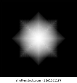 Abstract geometric background. monochrome texture. black and white pattern. Vector Illustration