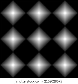Fondo geométrico abstracto. textura monocroma. patrón blanco y negro. Ilustración vectorial