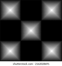 Fondo geométrico abstracto. textura monocroma. patrón blanco y negro. Ilustración vectorial