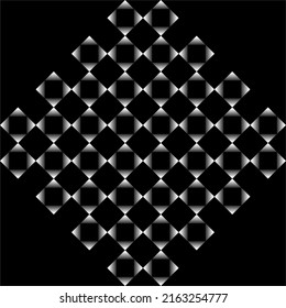 Abstract geometric background. monochrome texture. black and white pattern. Vector Illustration