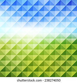 Abstract geometric background. Mosaic. Vector illustration. Can be used for wallpaper, web page background, book cover.