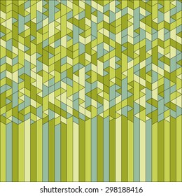 Fondo Geométrico Resumen. Mosaico. Ilustración vectorial. Se Puede Utilizar Para Papel De Fondo, Fondo, Portada Del Libro.