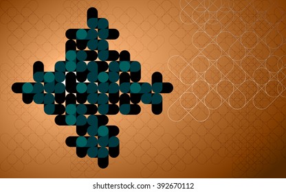 Abstract geometric background ,  mosaic background , website element 