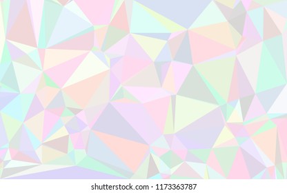 Abstract geometric background.  Multicolor polygonal vector