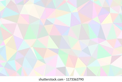 Abstract geometric background.  Multicolor polygonal vector