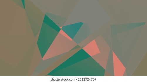 Abstract geometric background with multicolored elements. Vector illustration for design