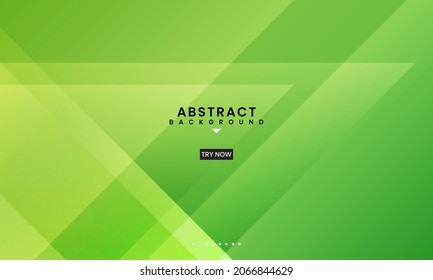 Abstract geometric background. Natural green gradient background. Dynamic shape composition. Minimal concept for graphic design, background, web design, poster, banner, book, slideshow