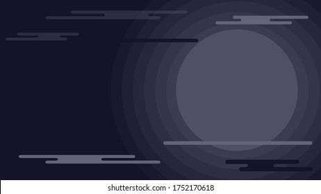 Abstract geometric background, nature style, flat design, space for text, vector illustration.
