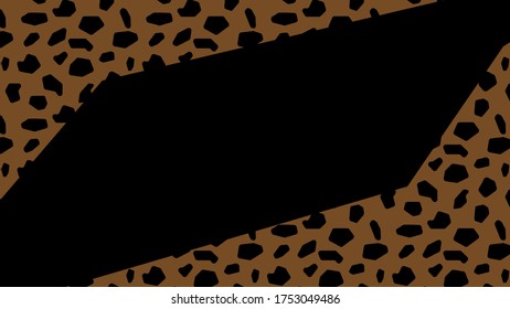 Abstract geometric background, nature style, space for text,  environmental and wildlife concept.