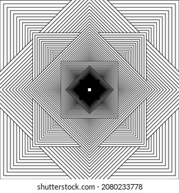 abstract geometric background. "Nirmana" with line and square