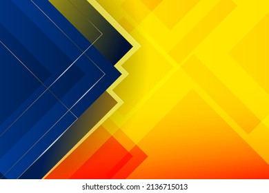 abstract geometric background on blue	